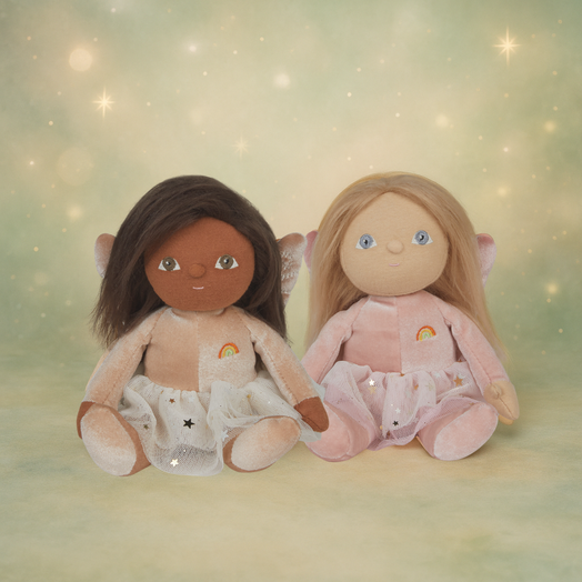 Olli Ella Dinky Dinkum Doll - Fairy Fiona - Pink