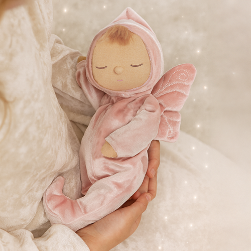 Olli Ella Dozy Dinkum - Fairy Aurora - Pink