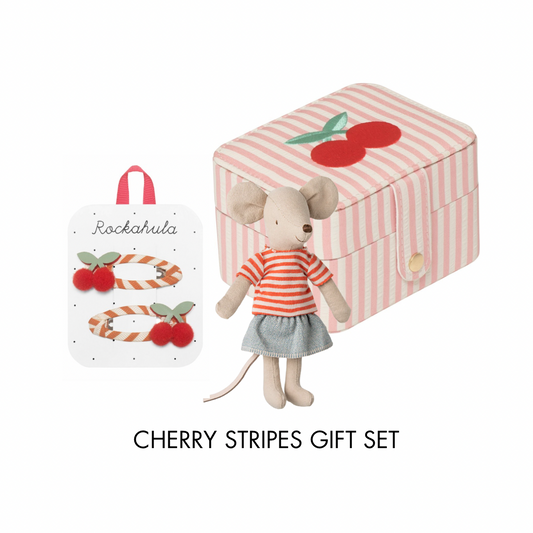 Cherry Stripes Gift Set