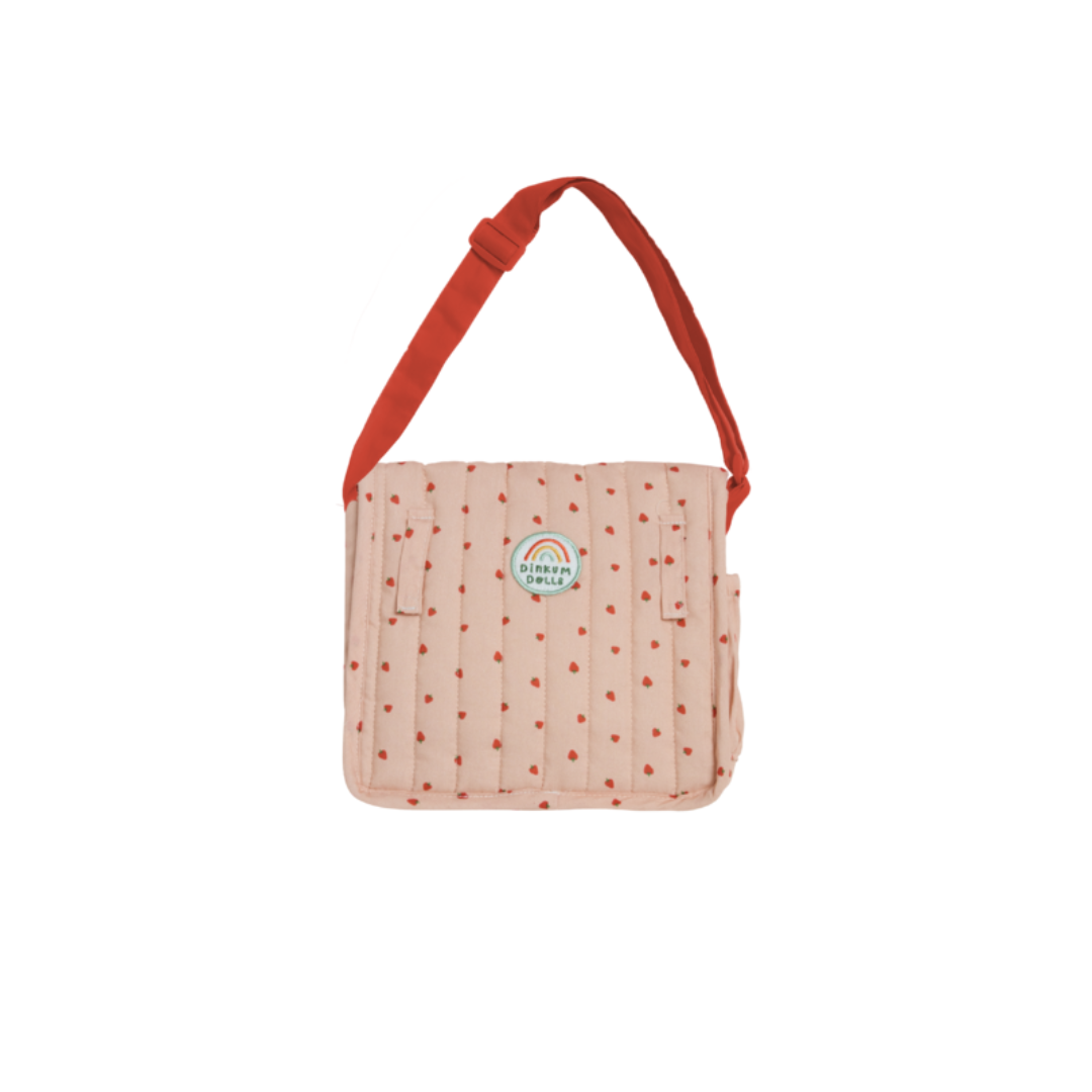 Olli Ella Carrie Convertible Changing Set - Strawberry
