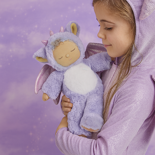Olli Ella Cozy Dinkum Dragon - Rory - Lilac