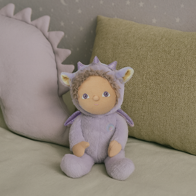 Olli Ella Dinky Dinkum Doll - Duffy Dragon - Lilac