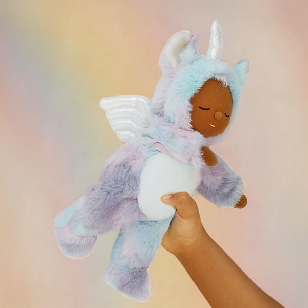 Olli Ella Cozy Dinkum Unicorn - Stardust - Rainbow