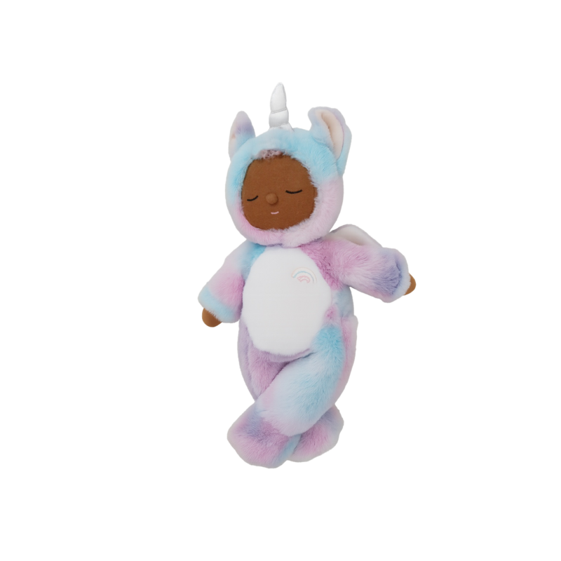 Olli Ella Cozy Dinkum Unicorn - Stardust - Rainbow