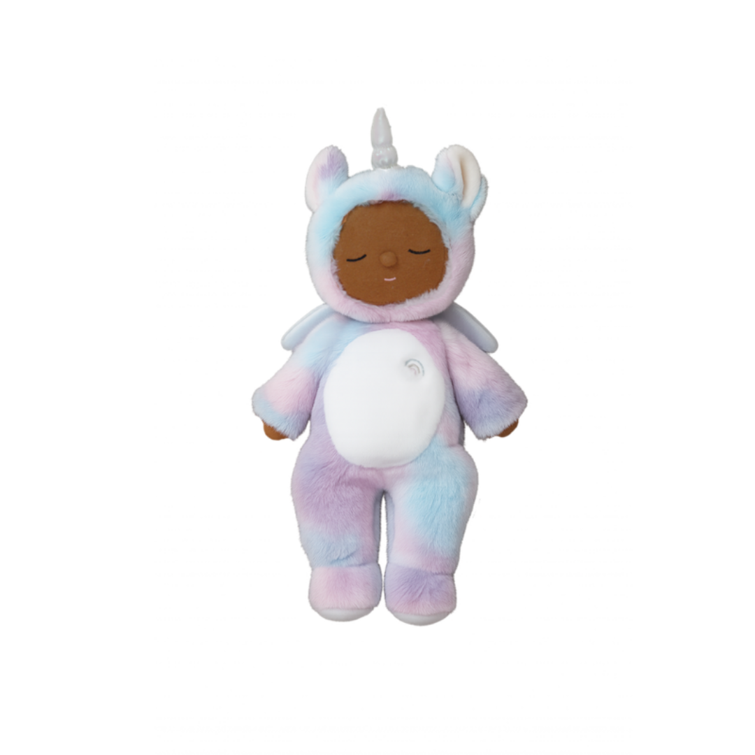 Olli Ella Cozy Dinkum Unicorn - Stardust - Rainbow