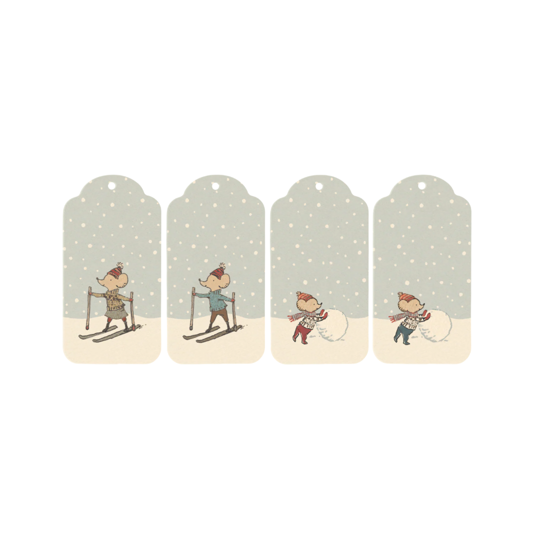 Maileg Christmas Gift Tags - 12 pack