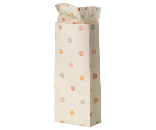 Maileg Gift bag, Mini - Multi dots