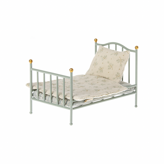 Maileg Little Vintage Bed, Mint