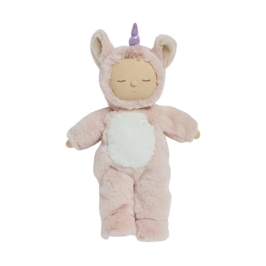 Olli Ella Cozy Dinkum - Unicorn - Sugarpie / Pink