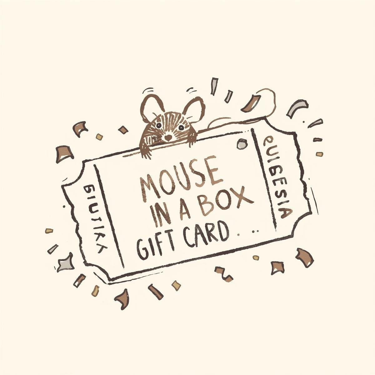 Maileg Mouse in a Box e-gift card online Maileg voucher