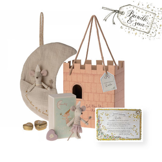 Maileg Tooth Fairy Mouse, Little Sister, Luxury Gift Set