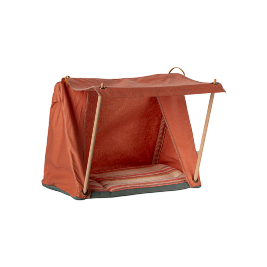 Maileg Happy camper tent, Mouse - Orange