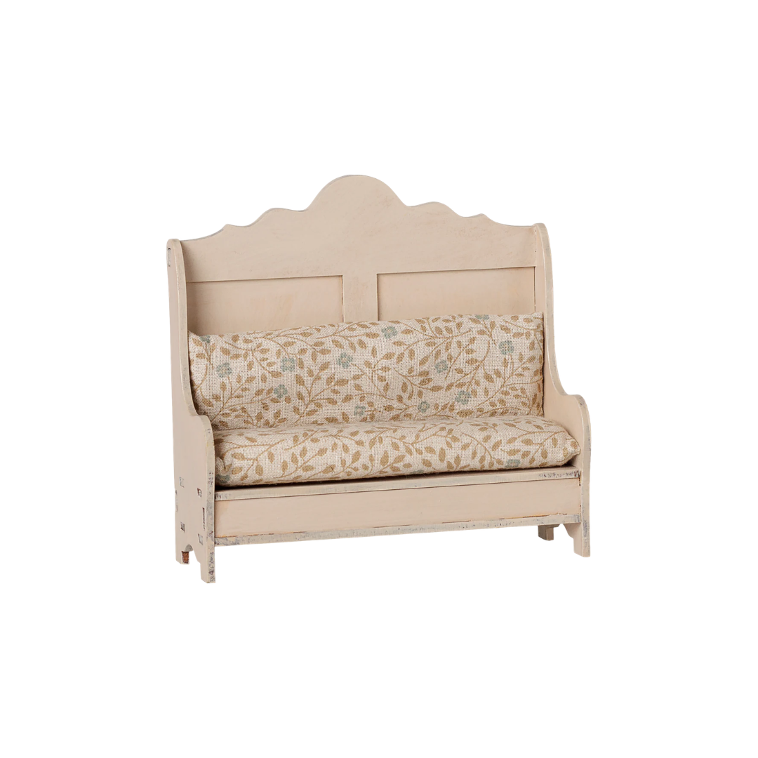 Maileg Kitchen bench, Mouse - Light sand