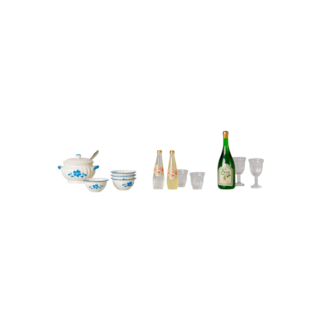 Maileg Soup set, Mouse