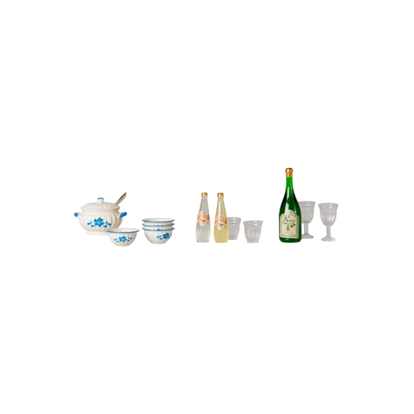 Maileg Soup set, Mouse