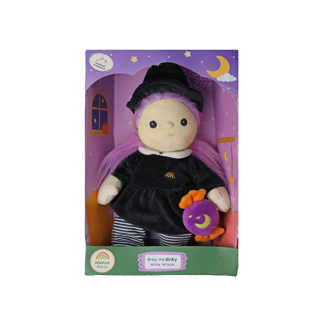 Dinkum Dolls by Olli Ella Dress Me Dinky Willa Witch
