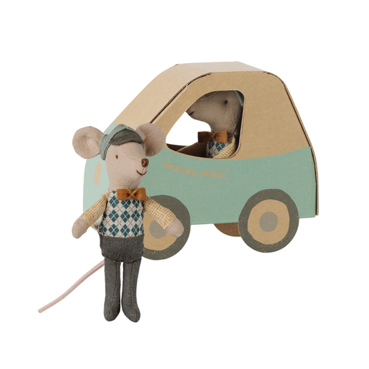 Maileg Driver mouse, Little brother