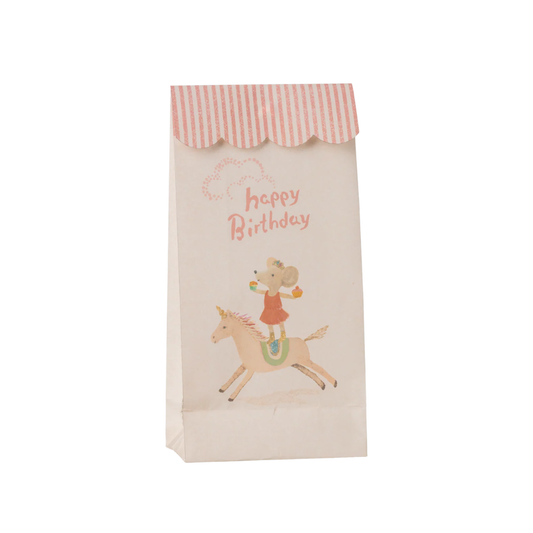 Maileg Goodie bag - Happy birthday - Unicorn, 12 pcs.
