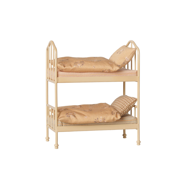 Maileg Bunk bed, Mouse - Wheat