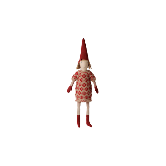 Maileg Pixy, Size 5 - Girl - Knitted flower dress