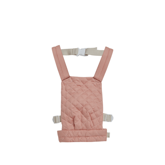 Olli Ella Dinkum Dolls Quilted Carrier - Rose
