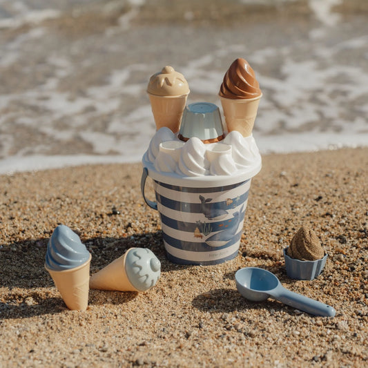 Little Dutch Ocean World Icecream Bucket Set 14pcs