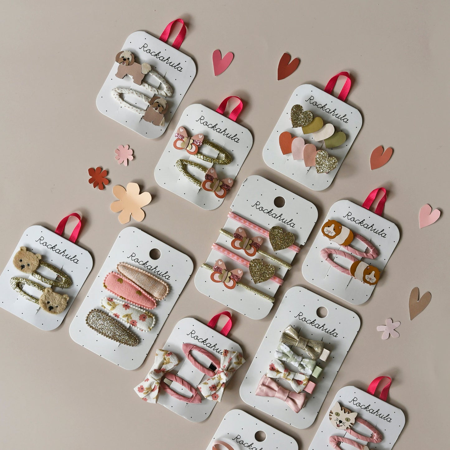 Rockahula Patchwork Butterfly Clips