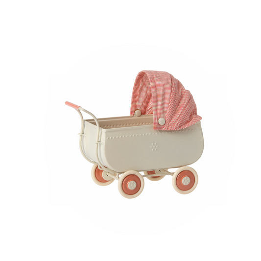 Maileg Pram, Micro - Coral