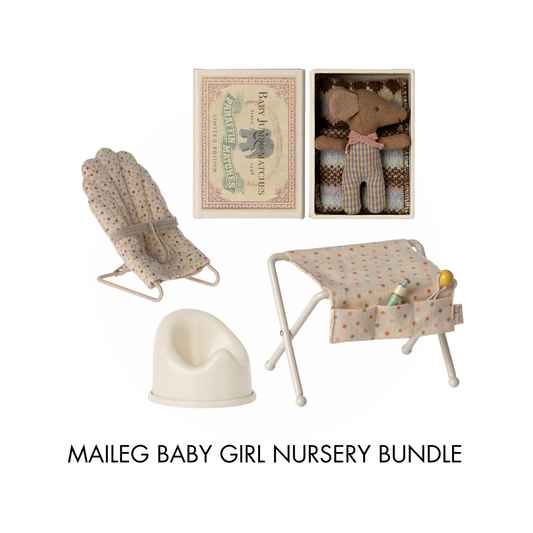Maileg Baby Girl Nursery Bundle