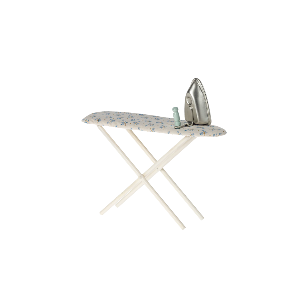 Maileg miniature iron and ironing board