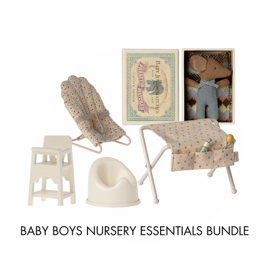 Maileg Baby Boy Nursery Essentials Bundle