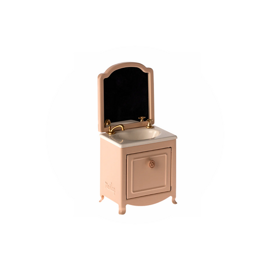 Maileg Mouse Sink Dresser with mirror, powder