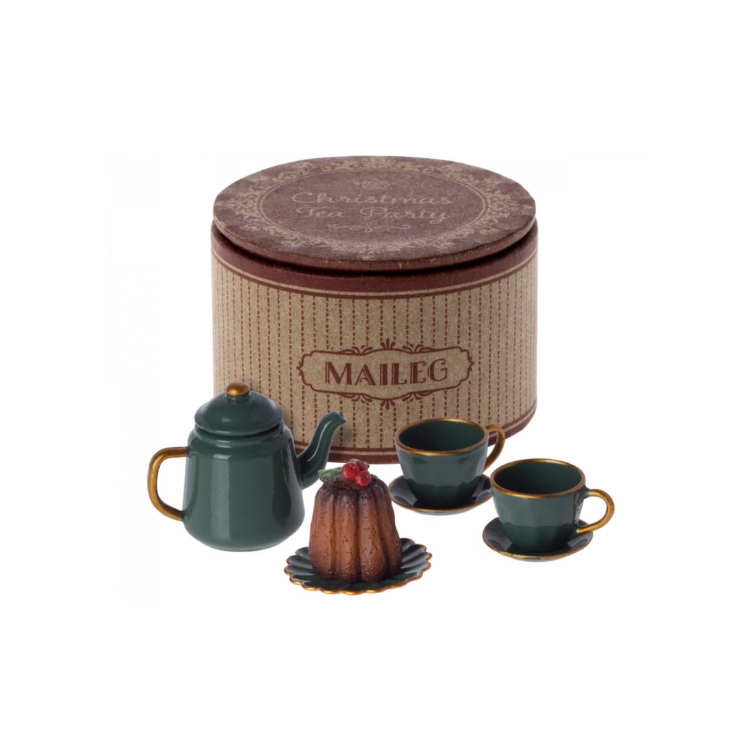 Maileg christmas tea patry set with a gift box