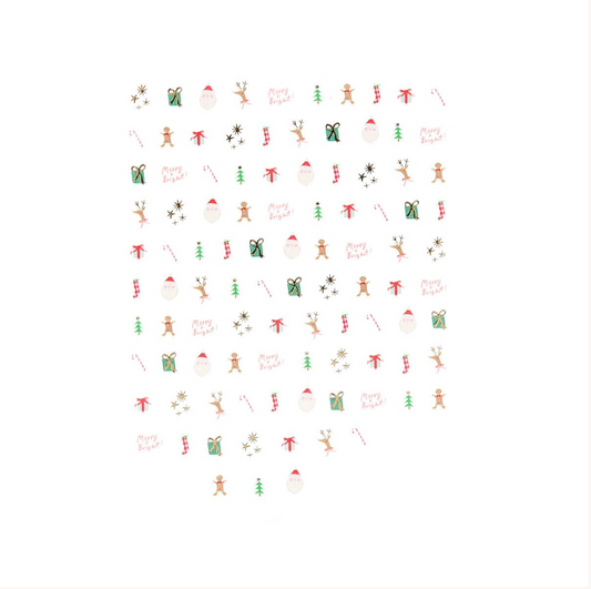 Meri Meri Christmas Nail Stickers ( x 200 )