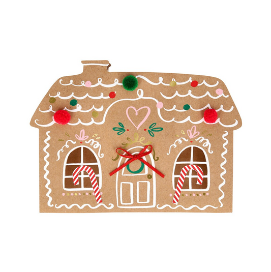Meri Meri Pop-Up Gingerbread Scene Card