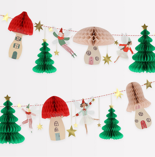 Meri Meri Fairy Honeycomb Woodland Garland