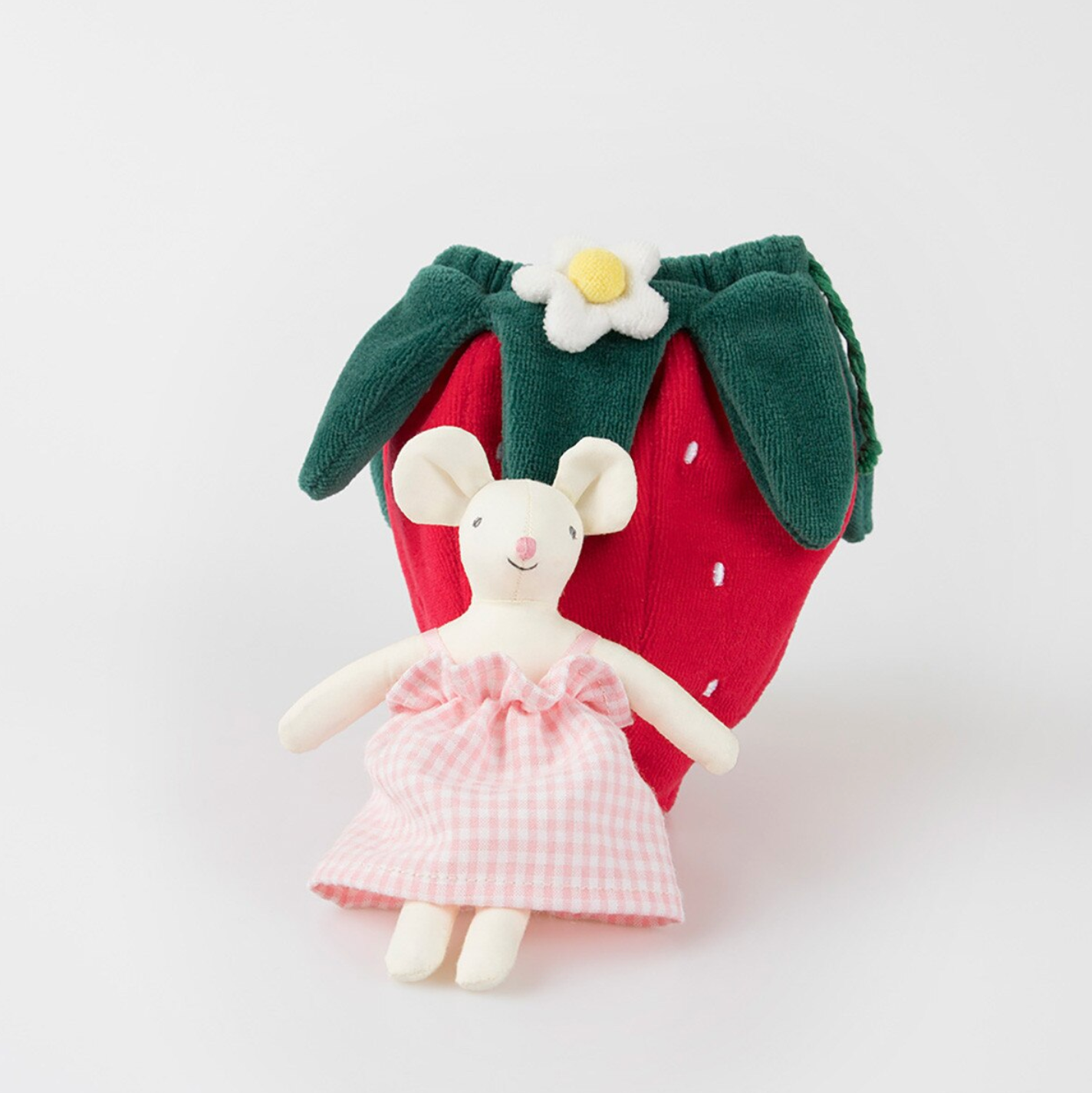 Meri Meri Strawberry Mouse Mini Doll