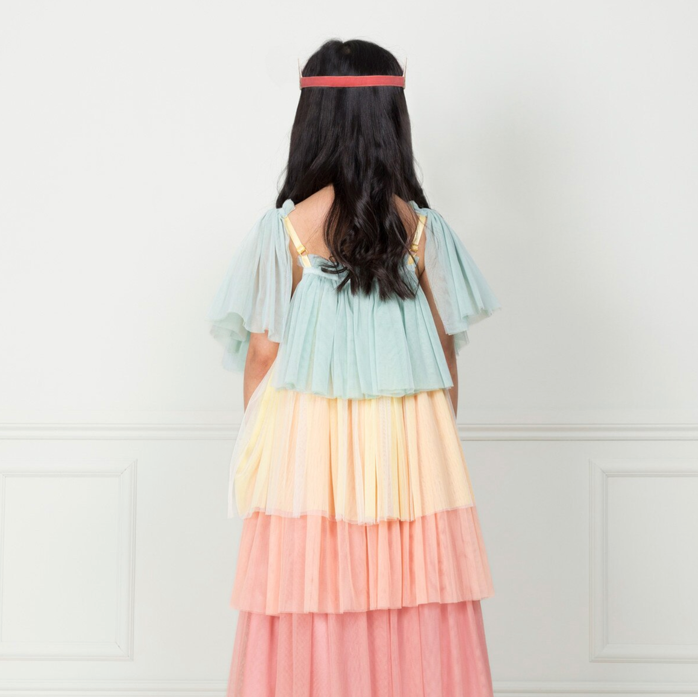Meri Meri Rainbow Ruffle Princess Costume 5-6 Years