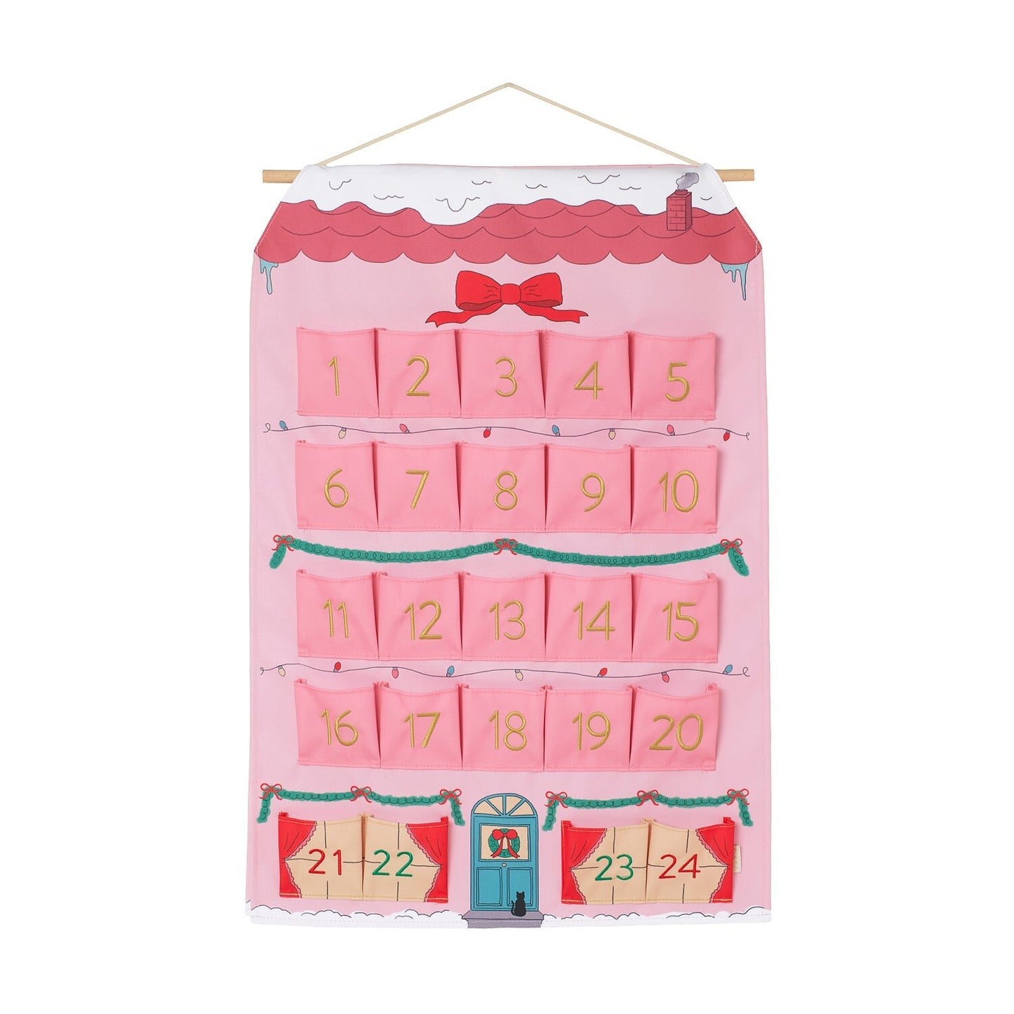 Rockahula Christmas Dolls House Reusable Advent Calendar