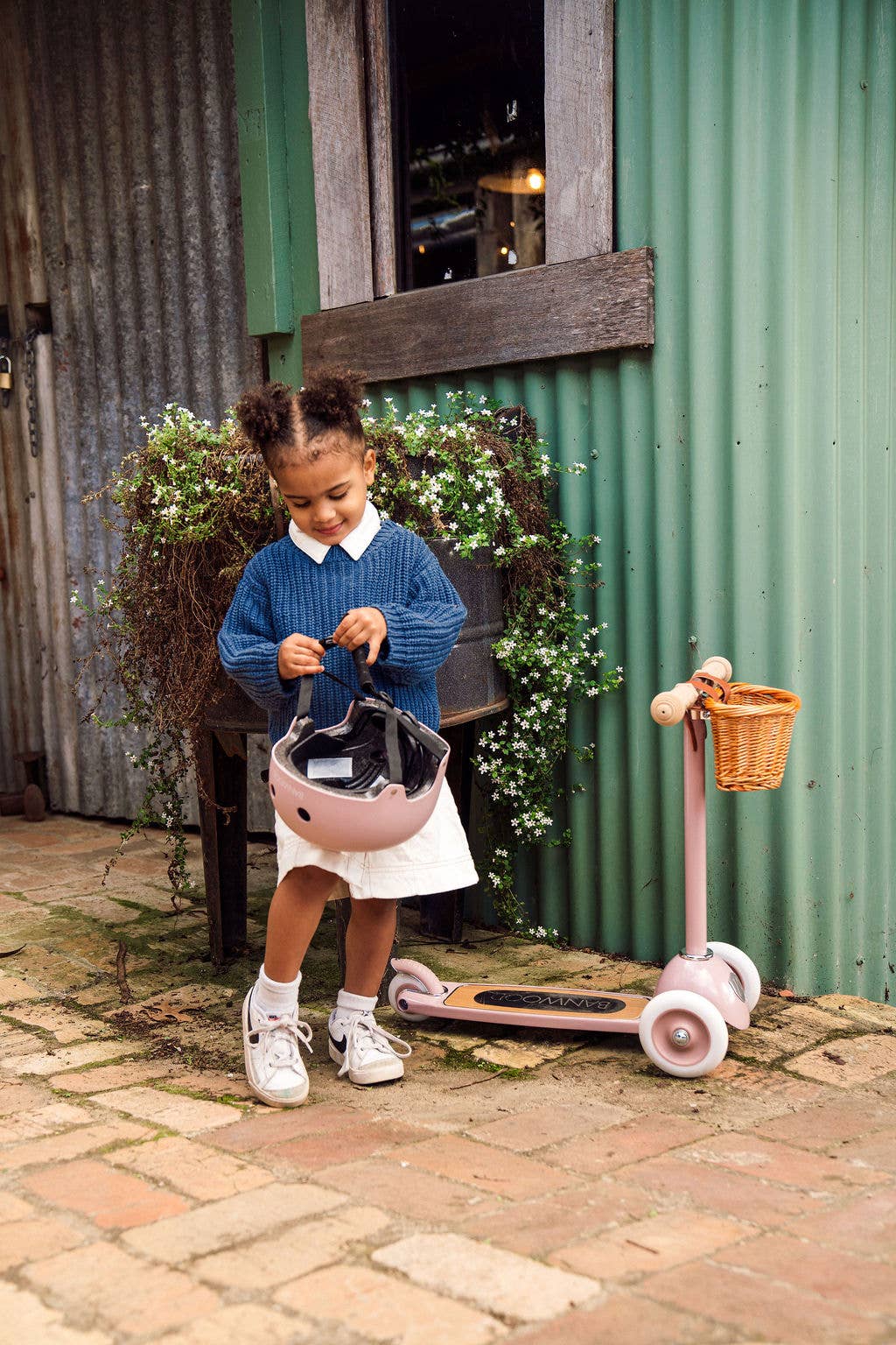 Banwood UK - BANWOOD SCOOTER VINTAGE - DUSTY PINK