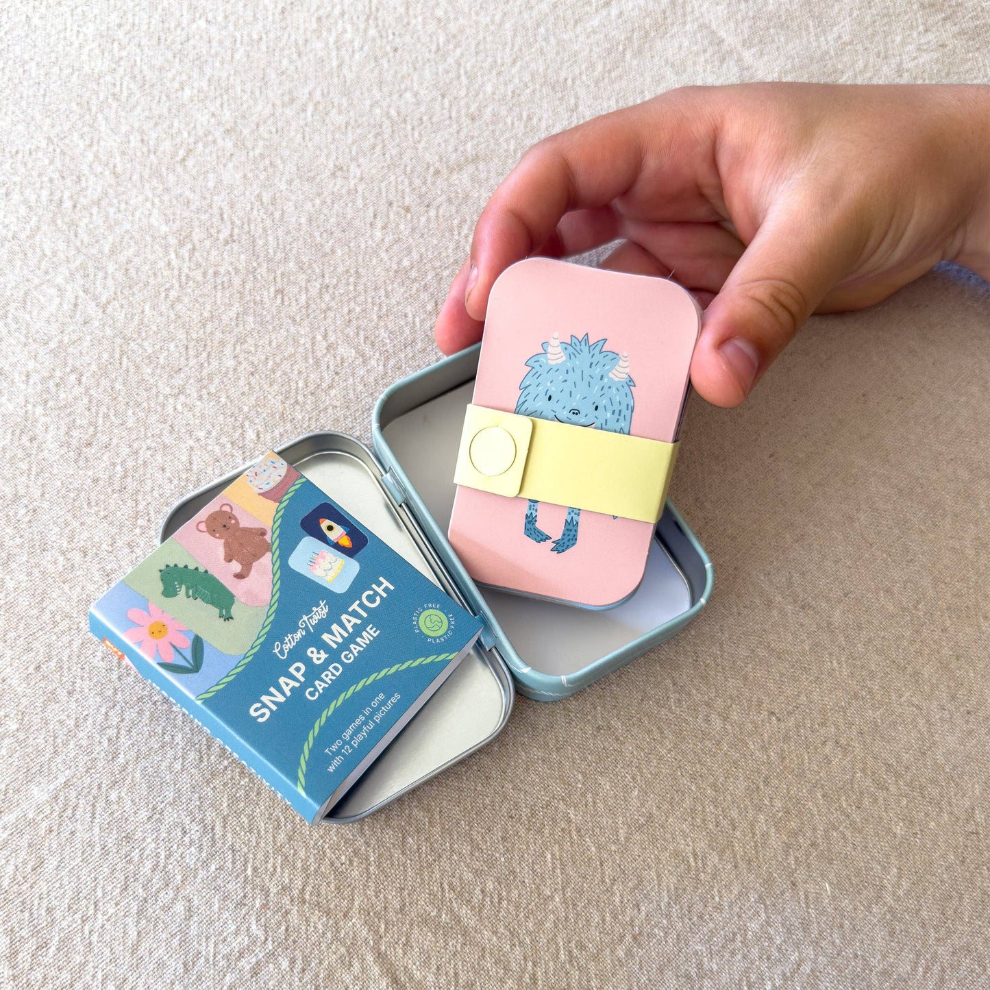 Cotton Twist (WE PREPAY ALL USA DUTIES) - Snap & Match Card Game