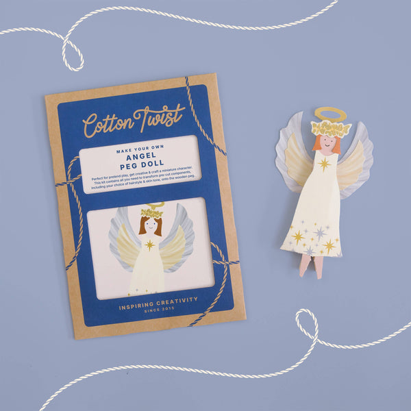 Cotton Twist - Make Your Own Angel Peg Doll