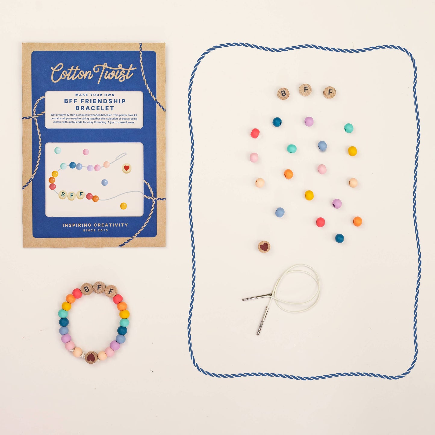 Cotton Twist BFF Friendship Bracelet Kit