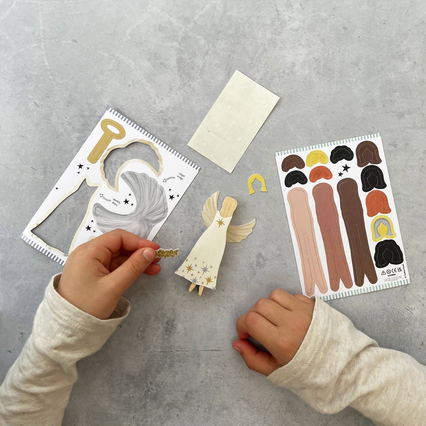 Cotton Twist - Make Your Own Angel Peg Doll
