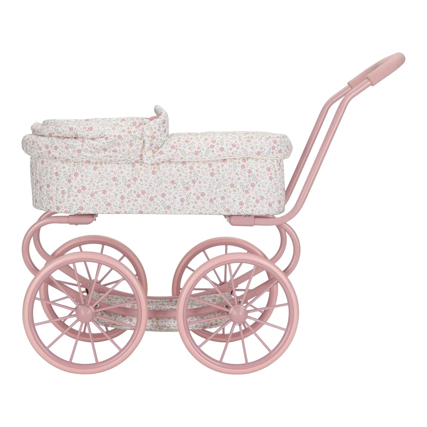 Little Dutch Metal Doll Pram - White