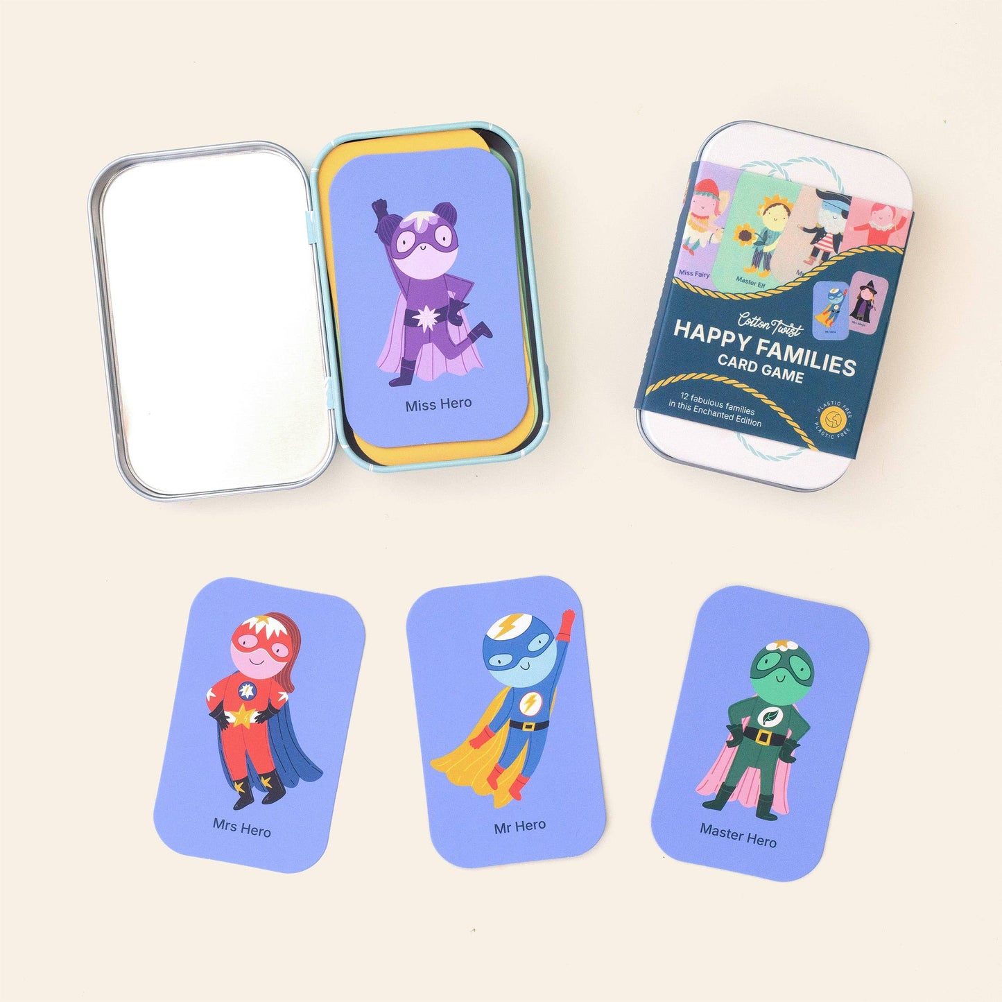 Cotton Twist (WE PREPAY ALL USA DUTIES) - Happy Families Card Game