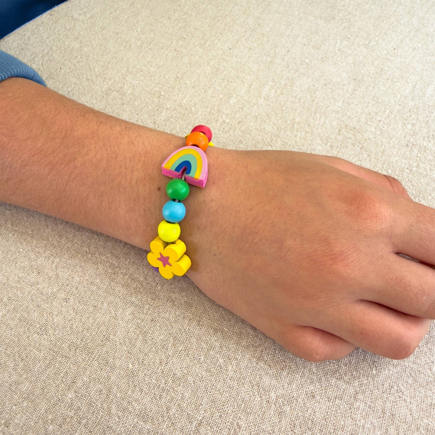 Cotton Twist (WE PREPAY ALL USA DUTIES) - Rainbow Bracelet Bead Kit