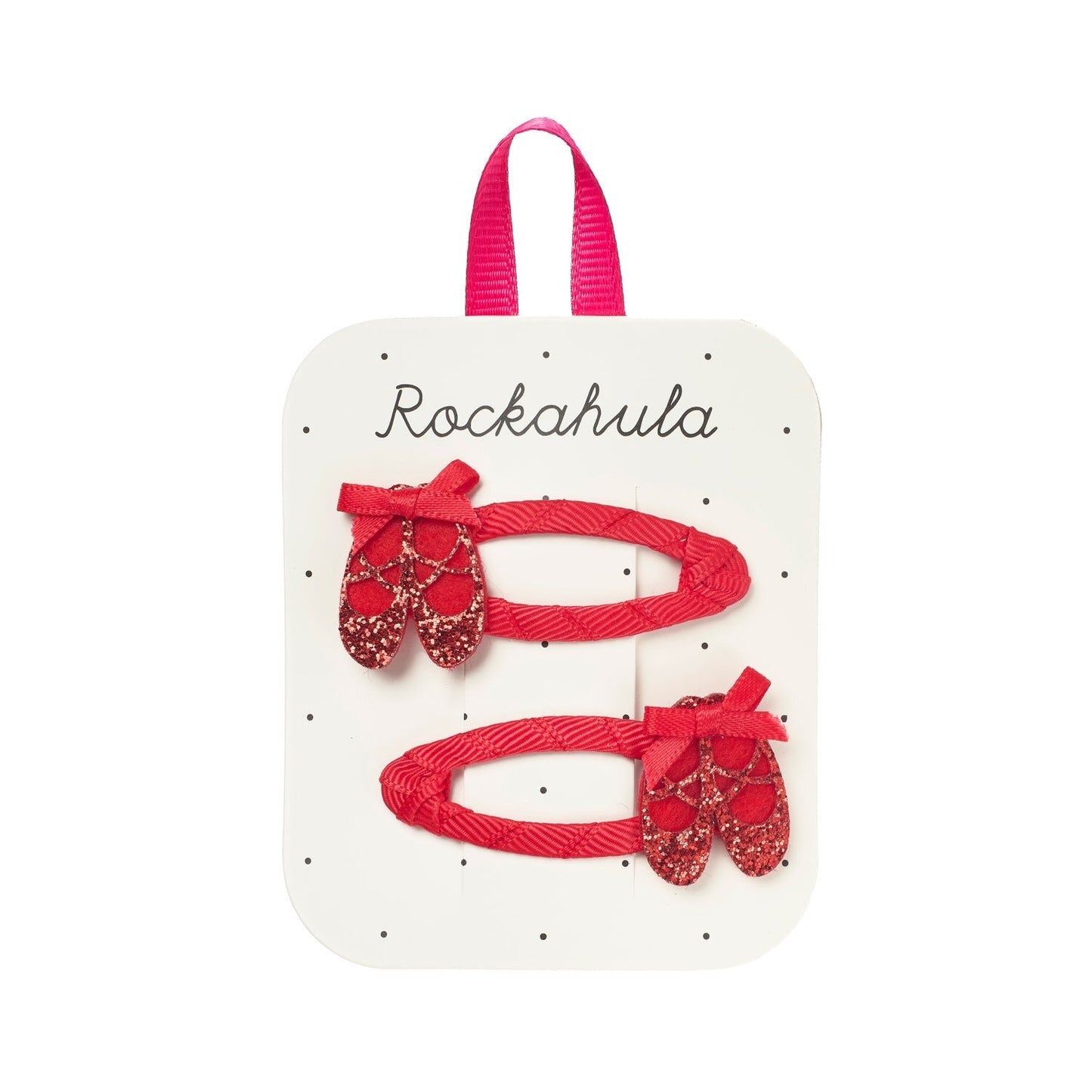 Rockahula Ballet Shoes Clips Red