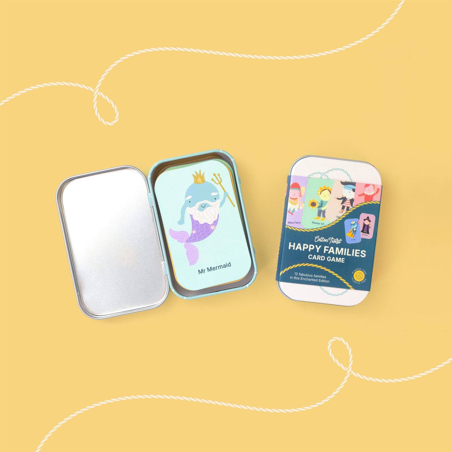 Cotton Twist (WE PREPAY ALL USA DUTIES) - Happy Families Card Game
