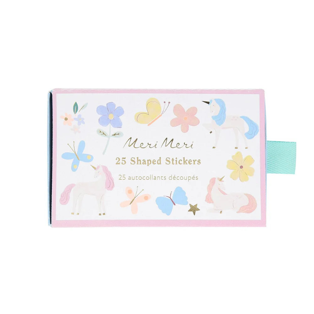 Meri Meri Unicorn Shaped Stickers (x 25)